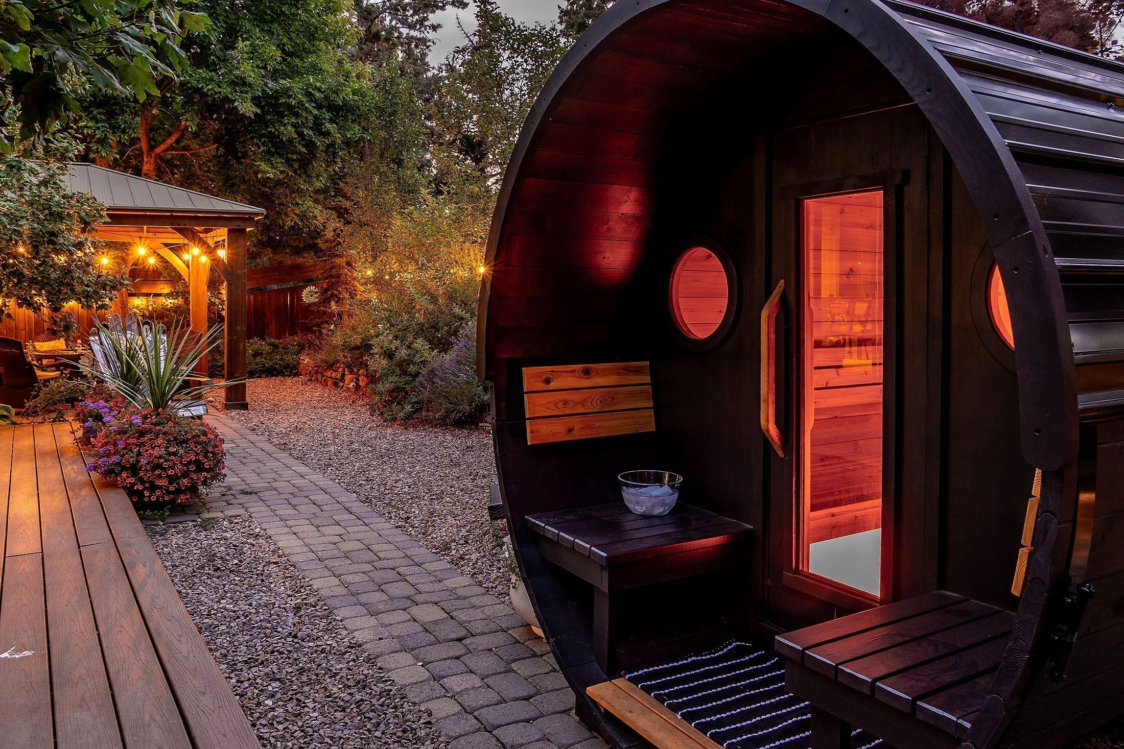 How to Create a Backyard Retreat - Starting with Your Sauna