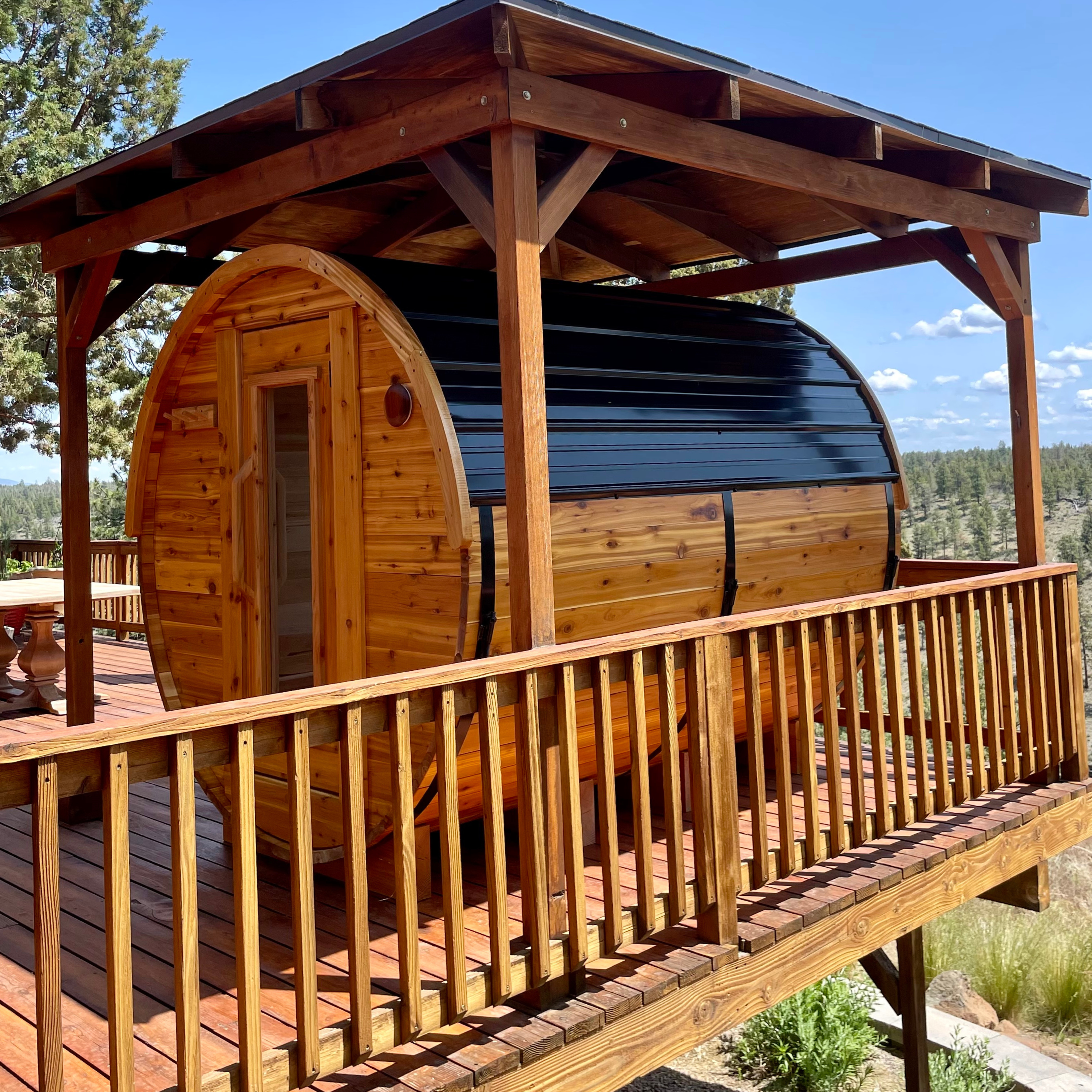 4-6 Person Barrel Sauna