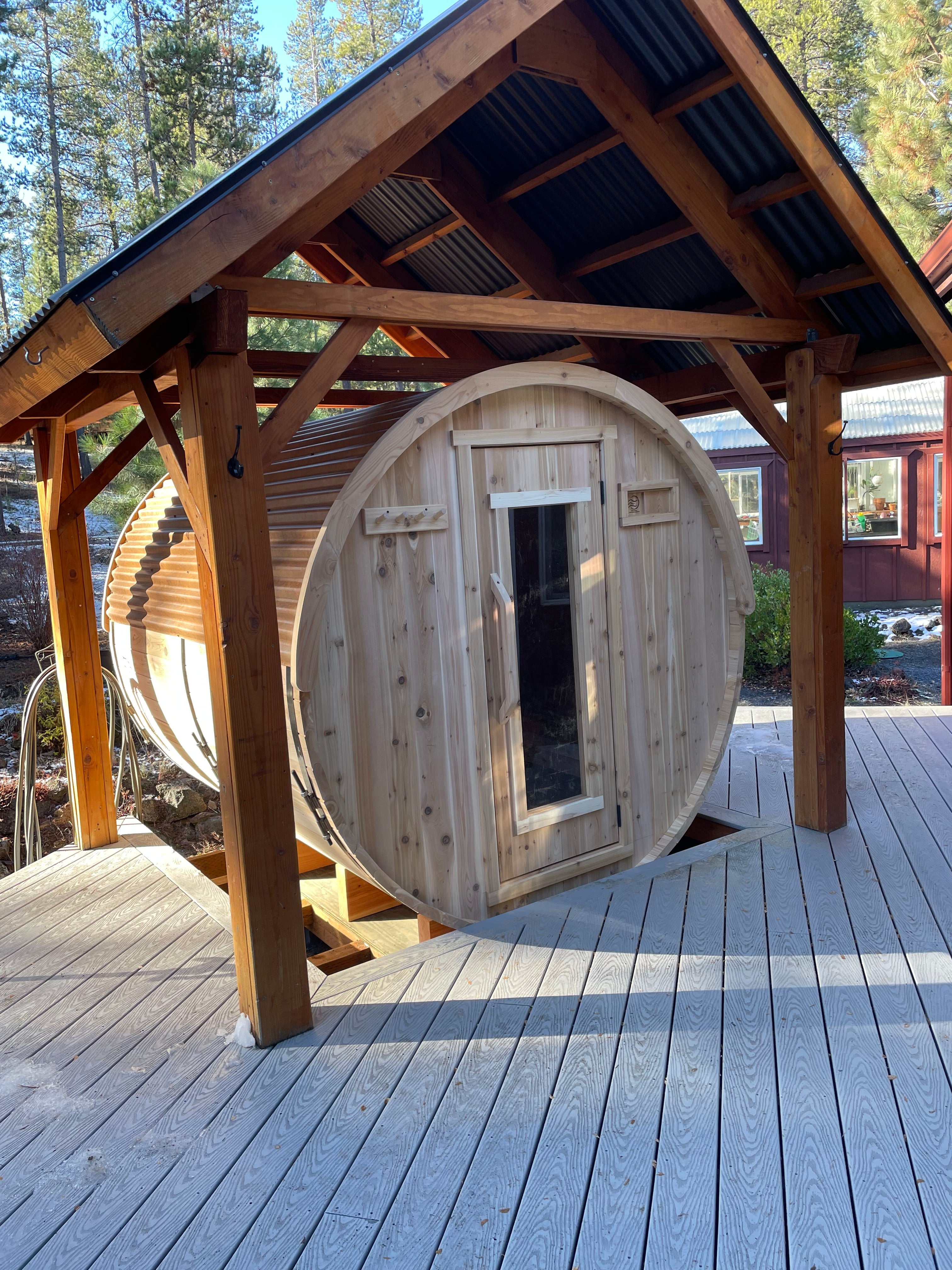 8’ BARREL SAUNA