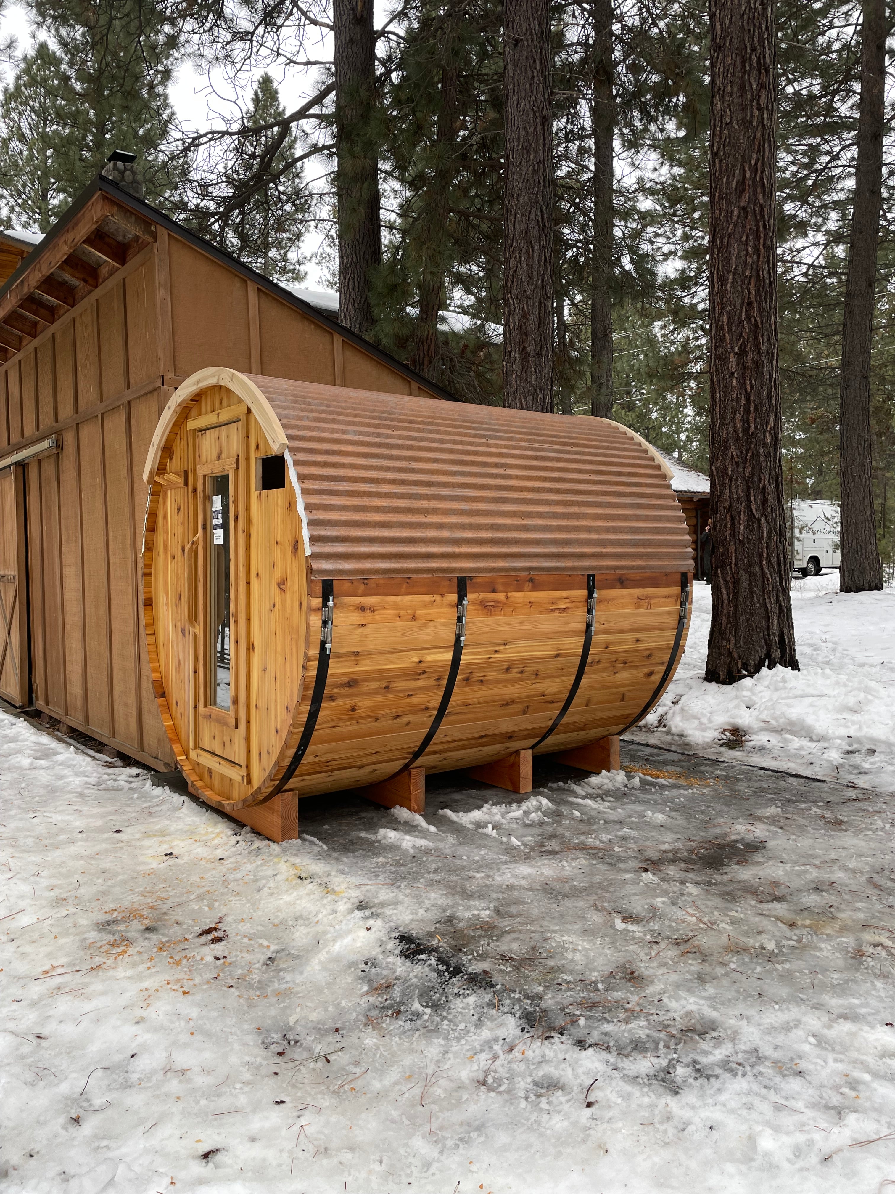 8’ BARREL SAUNA