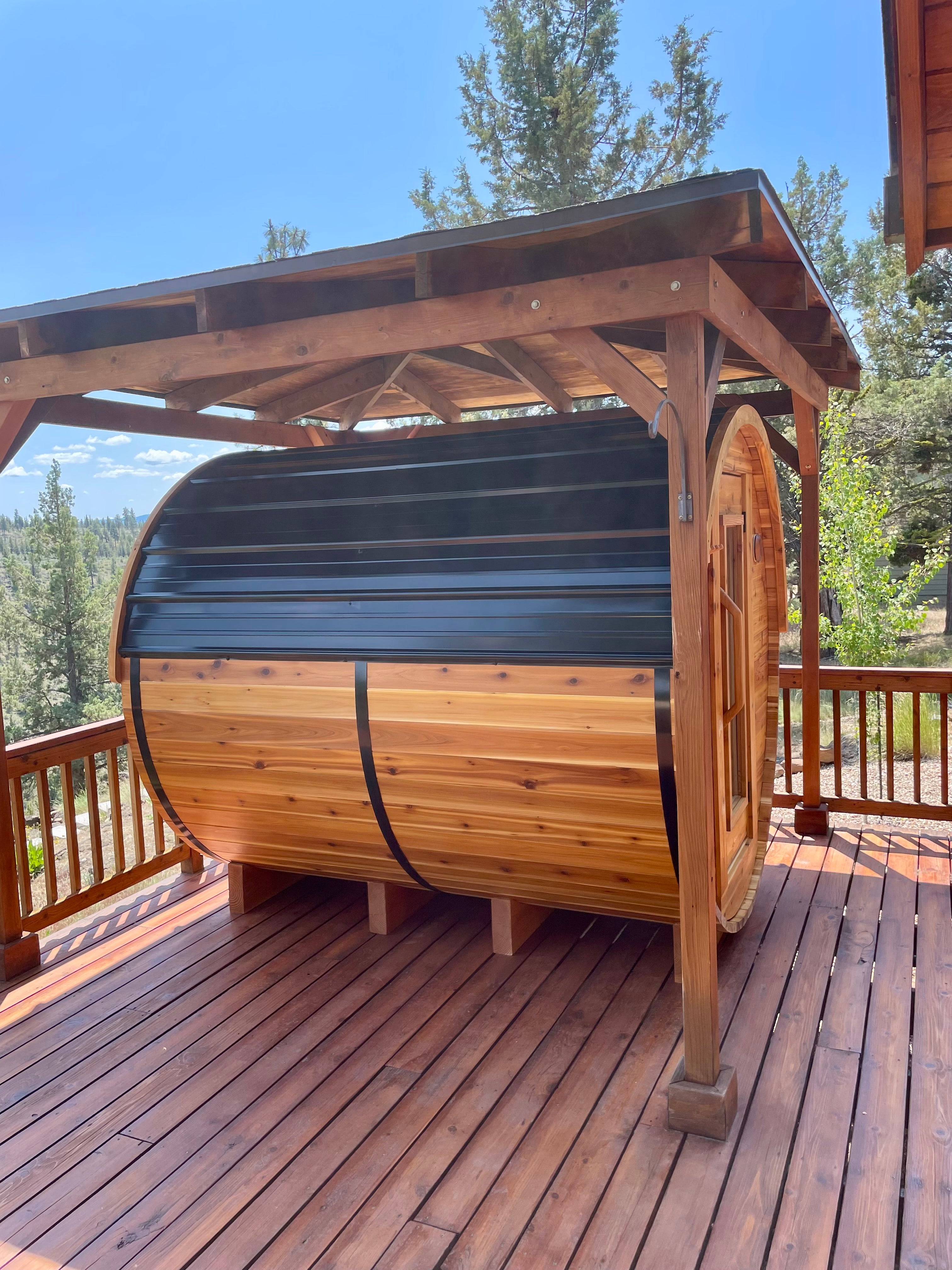 4-6 Person Barrel Sauna