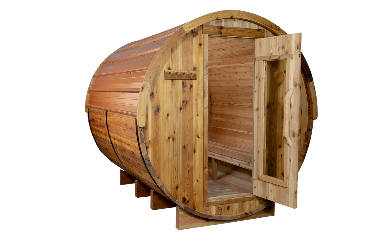 6' Barrel Sauna | Handcrafted in Bend, Oregon | Statewide Delivery